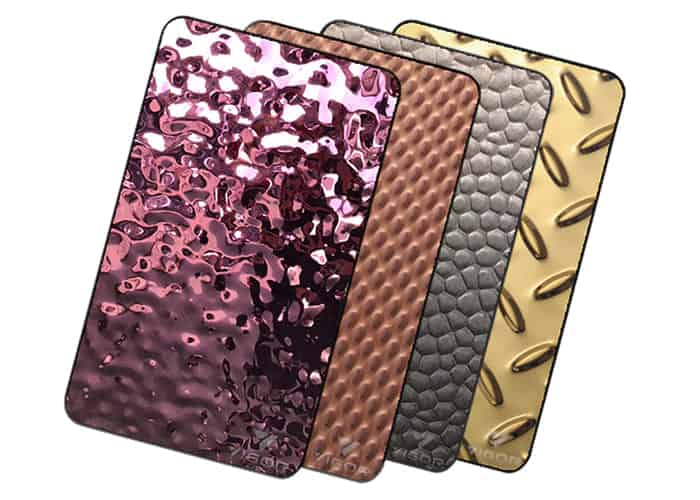 STAINLESS PATTERNED SHEET METAL